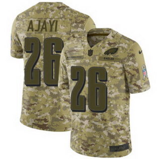 Nike Eagles #26 Jay Ajayi Camo Men's Stitched NFL Limited 2018 Salute To Service Jersey
