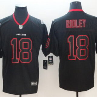 Nike Falcons 18 Calvin Ridley Black Shadow Legend Limited Jersey