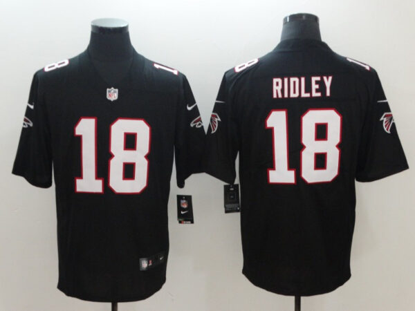 Nike Falcons 18 Calvin Ridley Black Vapor Untouchable Limited Jersey