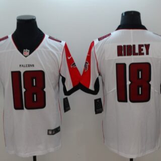 Nike Falcons 18 Calvin Ridley White Vapor Untouchable Limited Jersey
