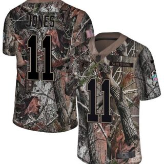 Nike Falcons #11 Julio Jones Camo Men's Stitched NFL Limited Rush Realtree Jersey