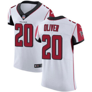 Nike Falcons #20 Isaiah Oliver White Men's Stitched NFL Vapor Untouchable Elite Jersey