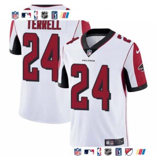 Nike Falcons #24 A.J. Terrell White Men's Stitched NFL Vapor Untouchable Limited Jersey