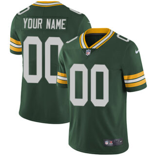 Nike Green Bay Packers Elite Green Home Youth Jersey NFL Vapor Untouchable Customized jerseys
