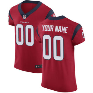 Nike Houston Texans Elite Red Alternate Men's Jersey NFL Vapor Untouchable Customized jerseys
