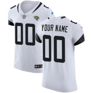 Nike Jacksonville Jaguars Elite White Road Men's Jersey NFL Vapor Untouchable Customized jerseys