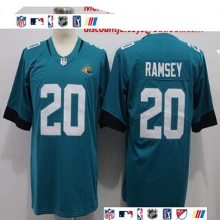 Nike Jaguars 20 Jalen Ramsey Teal New Vapor Untouchable Limited Jersey