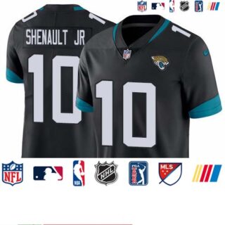 Nike Jaguars #10 Laviska Shenault Jr. Black Team Color Men's Stitched NFL Vapor Untouchable Limited Jersey