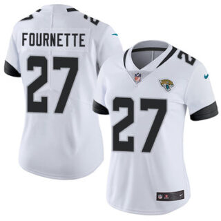 Nike Jaguars #27 Leonard Fournette White Women's Stitched NFL Vapor Untouchable Limited Jersey