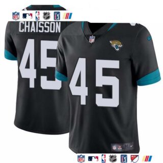 Nike Jaguars #45 K'Lavon Chaisson Black Team Color Men's Stitched NFL Vapor Untouchable Limited Jersey