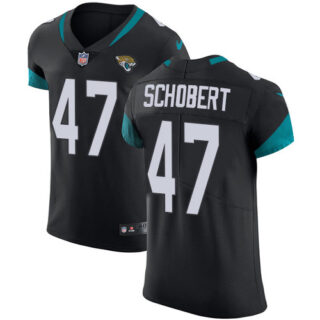 Nike Jaguars #47 Joe Schobert Black Team Color Men's Stitched NFL Vapor Untouchable Elite Jersey