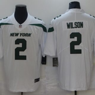 Nike Jets 2 Zach Wilson White 2021 NFL Draft Vapor Untouchable Limited Jersey