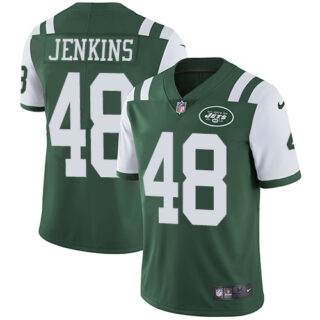 Nike Jets #48 Jordan Jenkins Green Team Color Men's Stitched NFL Vapor Untouchable Limited Jersey