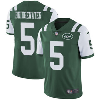 Nike Jets #5 Teddy Bridgewater Green Team Color Men's Stitched NFL Vapor Untouchable Limited Jersey