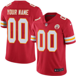 Nike Kansas City Chiefs Limited Red Home Men's Jersey NFL Vapor Untouchable Customized jerseys