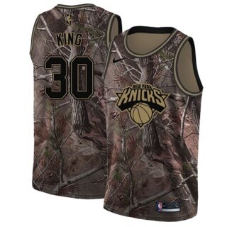 Nike Knicks #30 Bernard King Camo NBA Swingman Realtree Collection Jersey