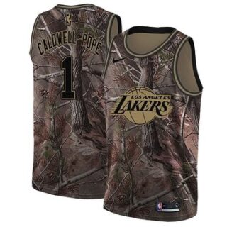 Nike Lakers #1 Kentavious Caldwell-Pope Camo NBA Swingman Realtree Collection Jersey