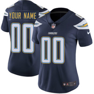 Nike Los Angeles Chargers Elite Navy Blue Home Women's Jersey NFL Vapor Untouchable Customized jerseys