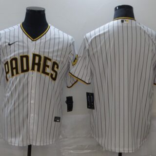 Nike Men's San Diego Padres White Blank Coolbase Jersey