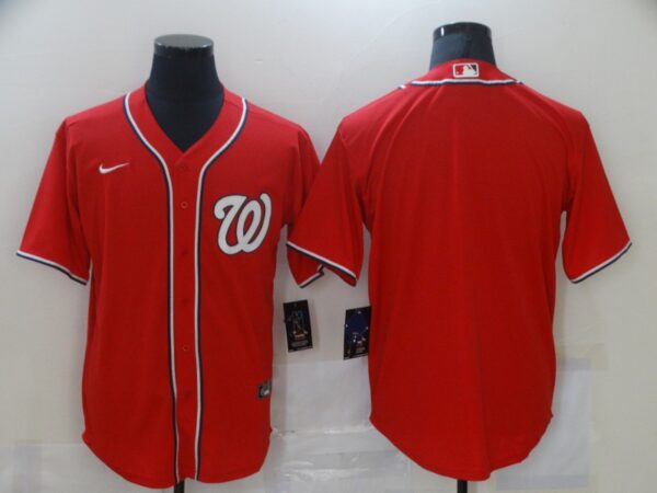 Nike Men's Washington Nationals Red Blank Coolbase Jersey