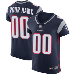 Nike NFL New England Patriots Vapor Untouchable Customized Elite Navy Blue Home Men's Jersey