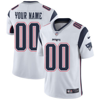 Nike NFL New England Patriots Vapor Untouchable Customized Limited White Road Men's Jersey