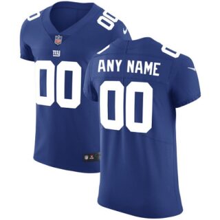 Nike NFL New York Giants Vapor Untouchable Customized Elite Royal Blue Home Men's Jersey