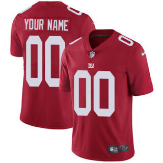 Nike NFL New York Giants Vapor Untouchable Customized Limited Red Alternate Youth Jersey