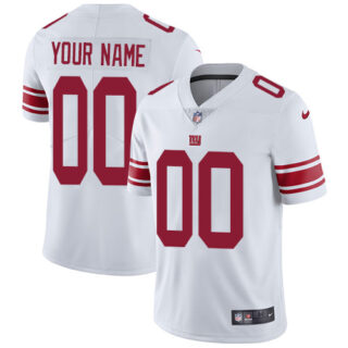 Nike NFL New York Giants Vapor Untouchable Customized Limited White Road Men's Jersey