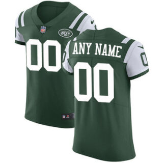 Nike NFL New York Jets Vapor Untouchable Customized Elite Green Home Men's Jersey
