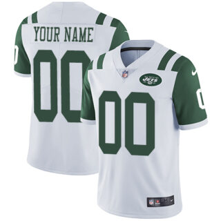 Nike NFL New York Jets Vapor Untouchable Customized Limited White Road Youth Jersey