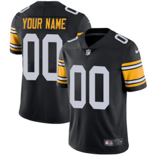 Nike NFL Pittsburgh Steelers Vapor Untouchable Customized Limited Black Alternate Men's Jersey