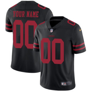 Nike NFL San Francisco 49ers Vapor Untouchable Customized Limited Black Alternate Men's Jersey