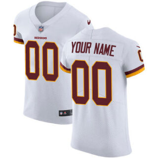 Nike NFL Washington Redskins Vapor Untouchable Customized Elite White Road Men's Jersey