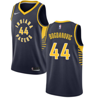 Nike Pacers #44 Bojan Bogdanovic Navy Blue NBA Swingman Icon Edition Jersey