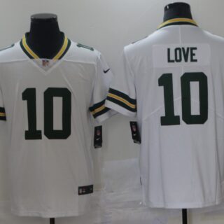 Nike Packers 10 Jordan Love White 2020 NFL Draft First Round Pick Vapor Untouchable Limited Jersey