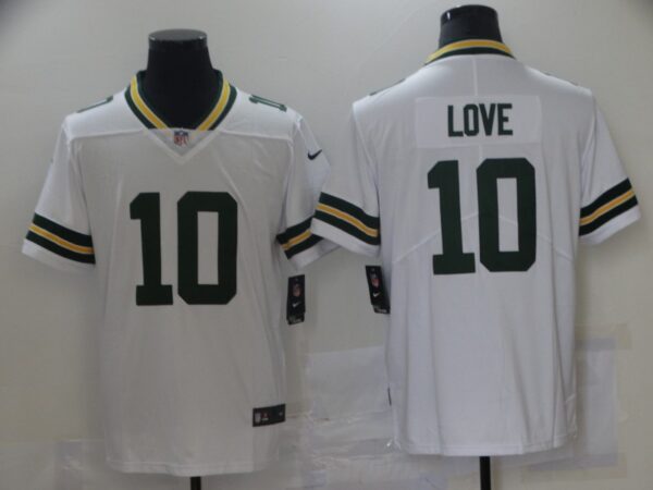 Nike Packers 10 Jordan Love White 2020 NFL Draft First Round Pick Vapor Untouchable Limited Jersey