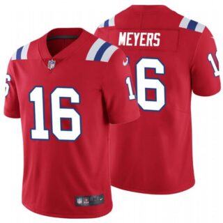 Nike Patriots 16 Jakobi Myers Red Vapor Untouchable Limited Jersey