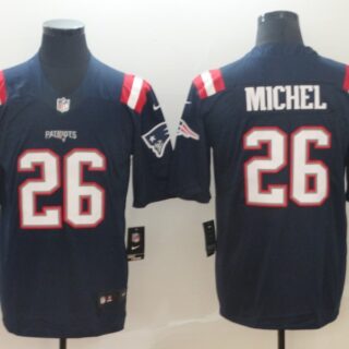 Nike Patriots 26 Sony Michel Navy Color Rush Limited Jersey