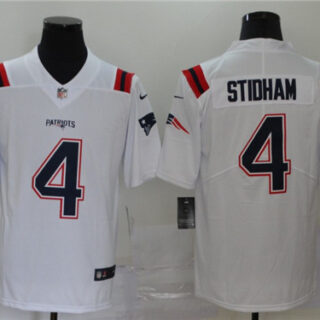 Nike Patriots 4 Jarrett Stidham White 2020 New Vapor Untouchable Limited Jersey