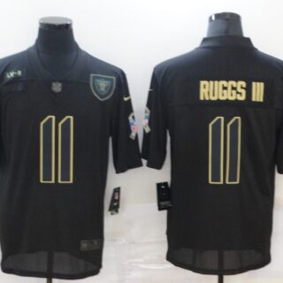 Nike Raiders 11 Henry Ruggs III Black 2020 Salute To Service Limited Jersey