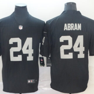 Nike Raiders 24 Johnathan Abram Black Vapor Untouchable Limited Jersey