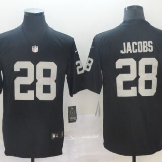 Nike Raiders 28 Josh Jacobs Black 2019 NFL Draft First Round Pick Vapor Untouchable Limited Jersey