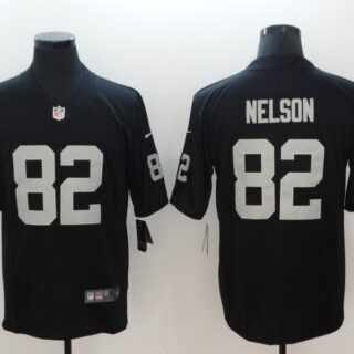 Nike Raiders 82 Jordy Nelson Black Vapor Untouchable Limited Jersey