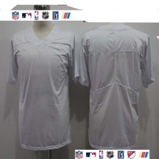 Nike Raiders Blank White Vapor Untouchable Limited Jersey