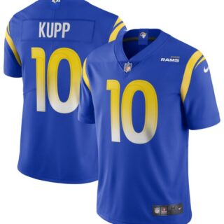 Nike Rams 10 Cooper Kupp Royal 2020 New Vapor Untouchable Limited Jersey