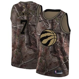 Nike Raptors #7 Kyle Lowry Camo NBA Swingman Realtree Collection Jersey