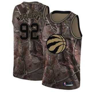 Nike Raptors #92 Lucas Nogueira Camo Women's NBA Swingman Realtree Collection Jersey
