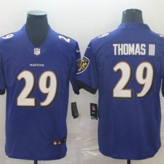 Nike Ravens 29 Marlon Humphrey Purple Vapor Untouchable Limited Jersey