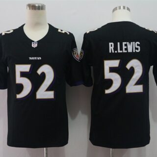 Nike Ravens 52 Ray Lewis Black Vapor Untouchable Player Limited Jersey